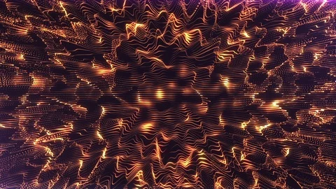 Gold Mesh Stock Footage 98439259