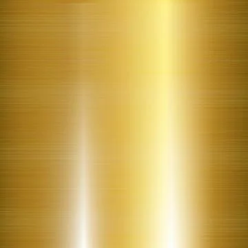 Gold metal background Stock Illustration