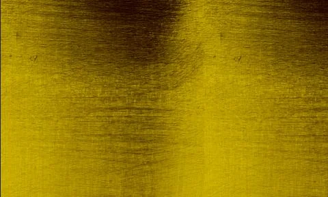 Gold metal texture background. Brushed yellow metallic surface with shiny l.. Stock Illustration