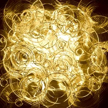 Gold metallic background Stock Illustration