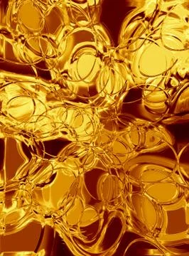 Gold metallic background Stock Illustration