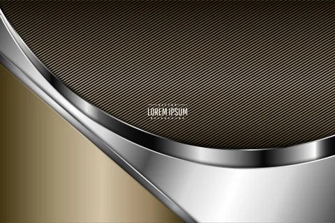 Gold metallic background Stock Illustration
