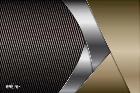 Gold metallic background. Stock Illustration