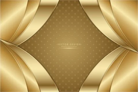 Gold metallic background. Stock Illustration