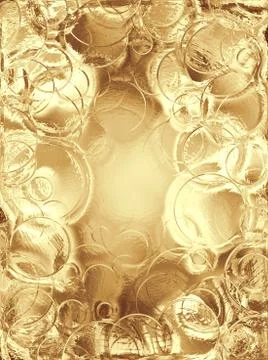 Gold metallic background Stock Photos