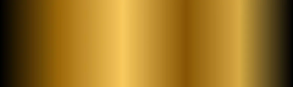 Gold metallic gradient background, yellow brass texture, shiny golden surface Stock Illustration