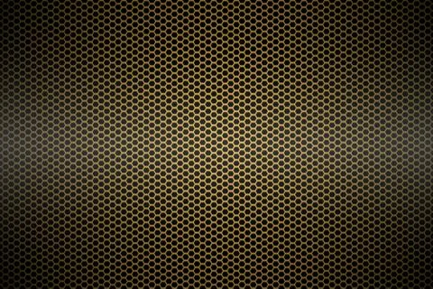 Gold metallic mesh background texture Stock Illustration