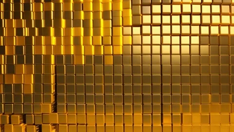 Gold Metallic Background Stock Video Footage | Royalty Free Gold ...