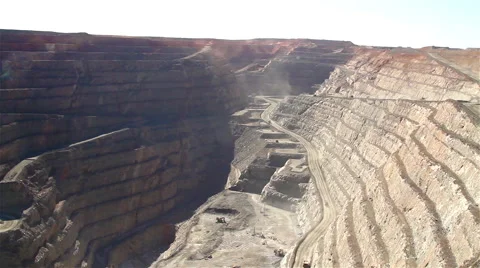 Gold Mine Superpit Vídeos de archivo 48908634