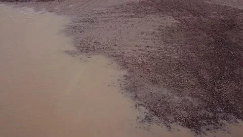 Gold-mining in the Peruvian Amazon Video stock 132189991