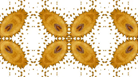 Gold motion pattern, loop HD Stock Footage 37966537