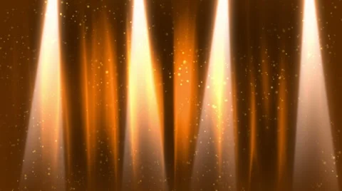 Gold Movie Show Loopable Background Stock Footage 61681948