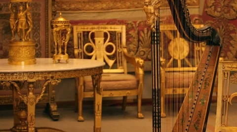 Gold music Stock Footage 47347557