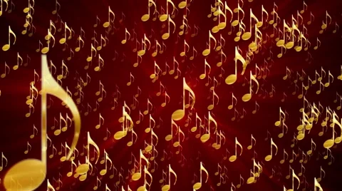 Gold notes background Stock Footage 65250860