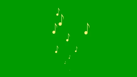 Gold notes fountain green Stock Footage 220115031