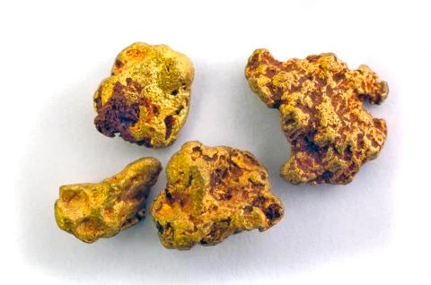 Gold nugget Stock Photos