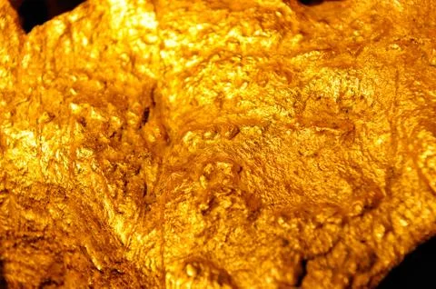 Gold nugget Stock Photos