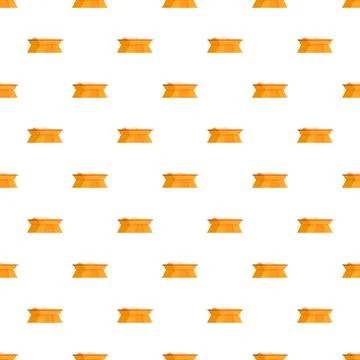 Gold nuggets in bowl repeating seamless pattern 库存插图