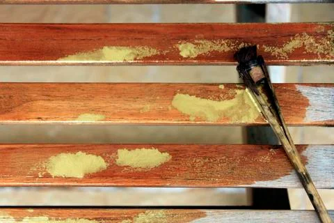 Gold Paint Stock Photos