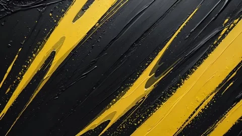 Gold paint texture on black background Stock-Footage 310248433