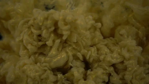 Gold Paint In Water Stock Footage 94369862