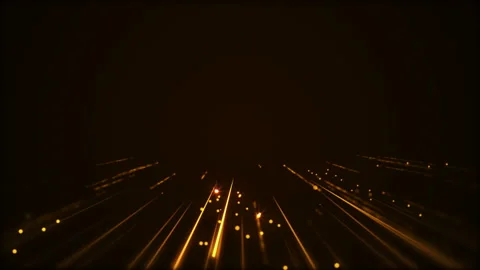 Gold Particals Rain Up Flow Stock Footage 94274102