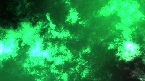 Gold Particle Background Slow Motion Moving Green Particles Stock Footage 183413856