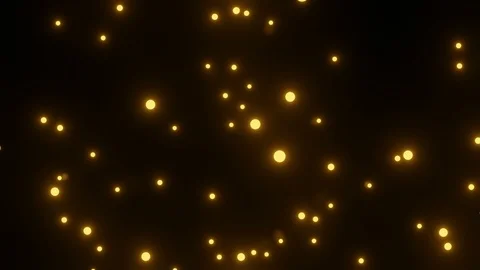 Gold Particle Blur Light Background Stock Footage 123936617
