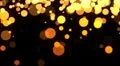 Gold particle dots motion background HD Footage