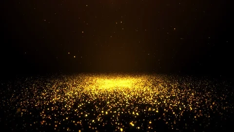 Gold particles abstract background. Stock Footage 122511414