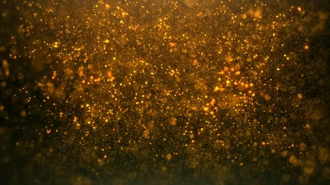 Gold particles abstract background. Stock Footage 122511490
