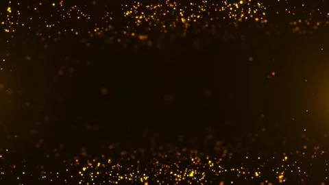 Gold particles abstract background Stock Footage 122627691