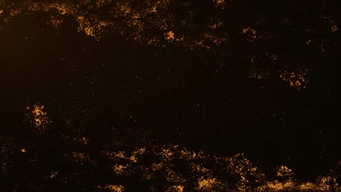 Gold particles abstract background. Stock Footage 125413918