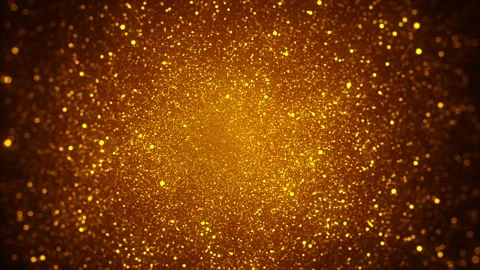 Gold particles abstract background. Stock Footage 132041328