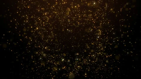 Gold particles abstract background. Stock Footage 243799166