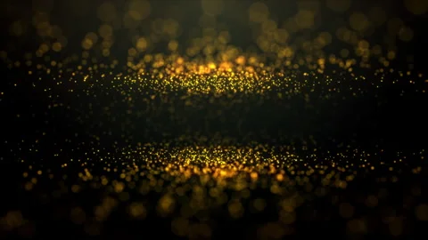 Gold particles abstract background. Stock Footage 245894467