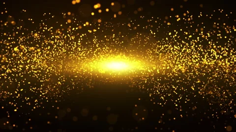 Gold particles abstract background. Stock Footage 246415057
