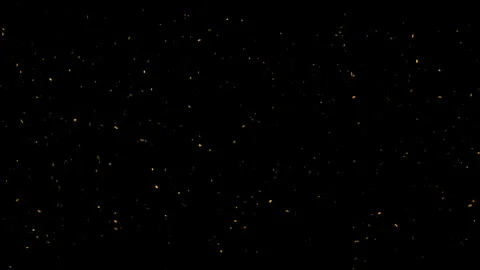 Gold particles abstract background. Stock Footage 249255364