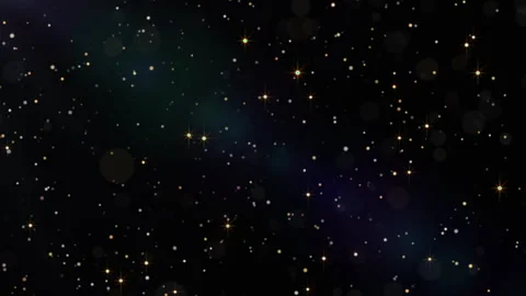 Gold particles abstract loop background Stock Footage 314327759