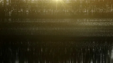 Gold particles abstract rain background wall Stock-Footage 86626461