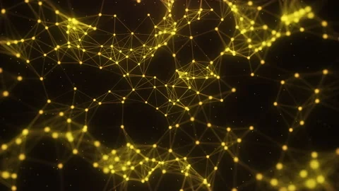 Gold Particles And Dark Background 库存影片 247891267