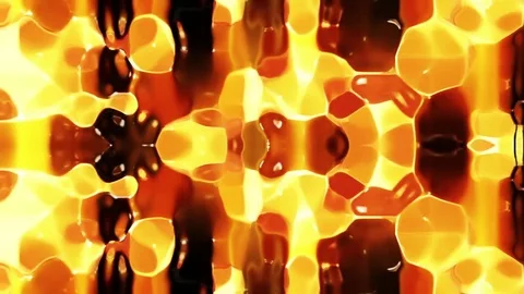 Gold Particles Animation Video stock 84852536