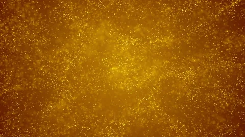 Gold Particles Background Stock Footage 65205762