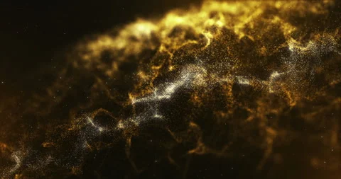 Gold Particles Background 库存影片 247849419