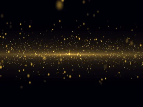 Gold Particles Background. Loop Stock Footage 78839482
