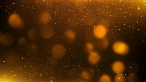 Gold particles bokeh abstract background. Stock Footage 123230780