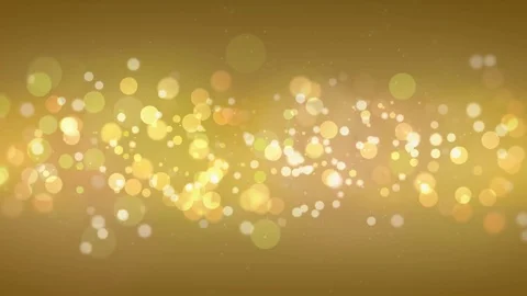 Gold Particles Bokeh Background. Stock Footage 79521607