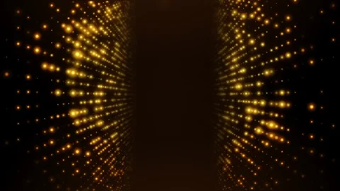 Gold particles disco abstract background. Stock Footage 123453391