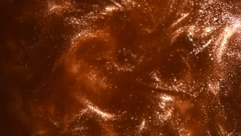 Gold particles explosion, floating background, Liquid gold Stock Footage 318095347