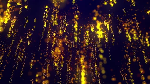 Gold Particles Stock Footage 155682762